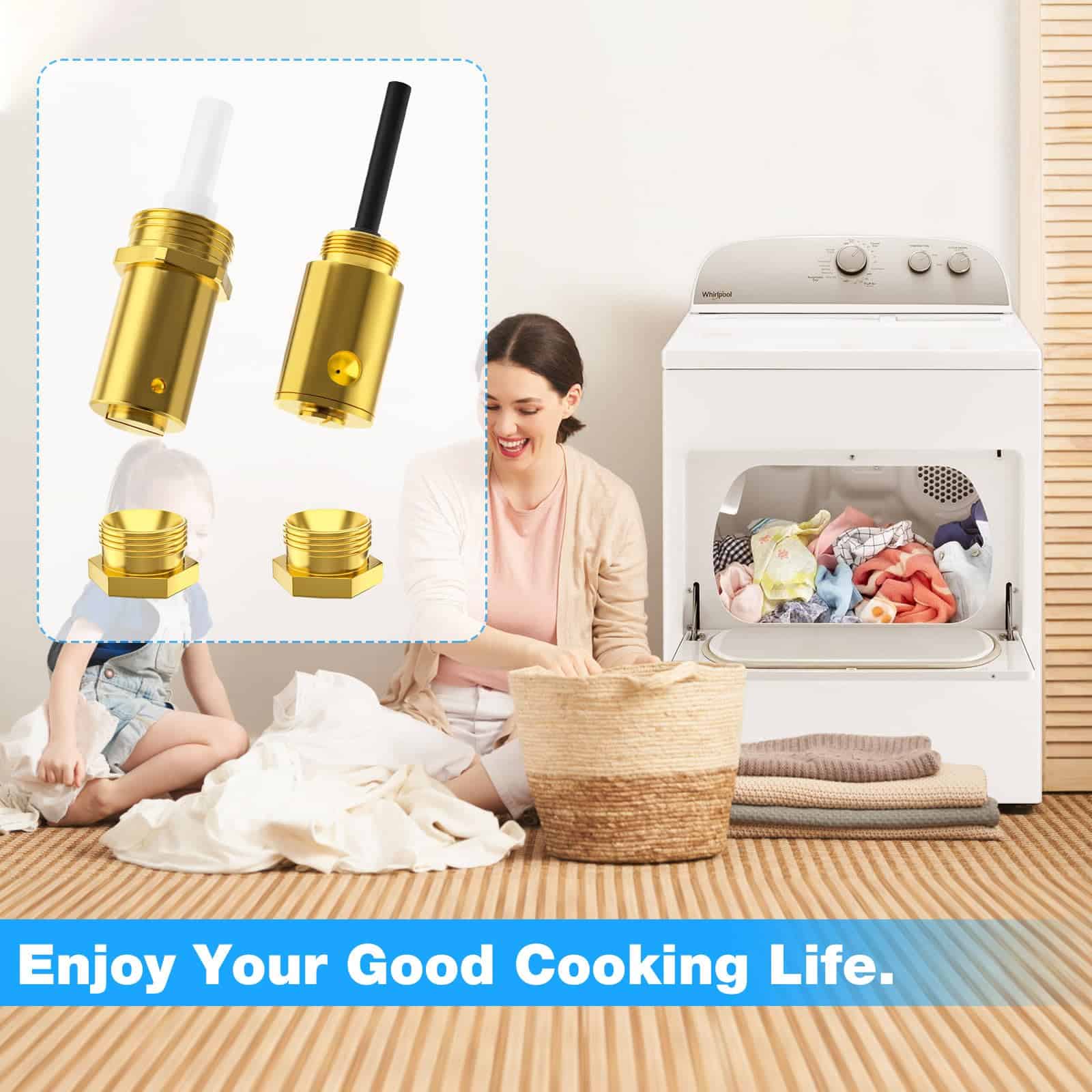 Kit de conversión de gas LP W11581316 PARA secadora a gas - Imagen 8