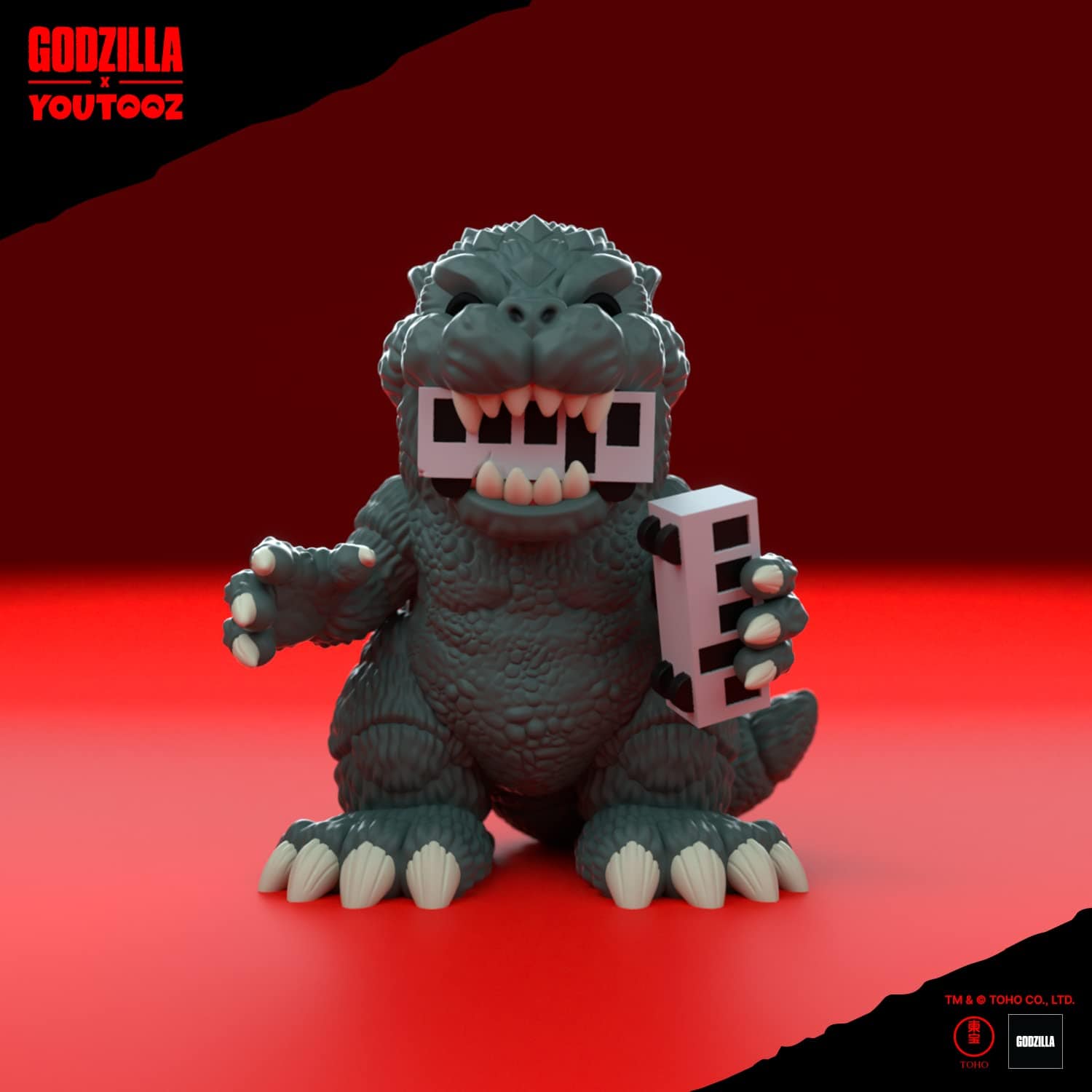 Figura de vinilo YouTooz Godzilla de 3.9", Coleccionable - Imagen 5