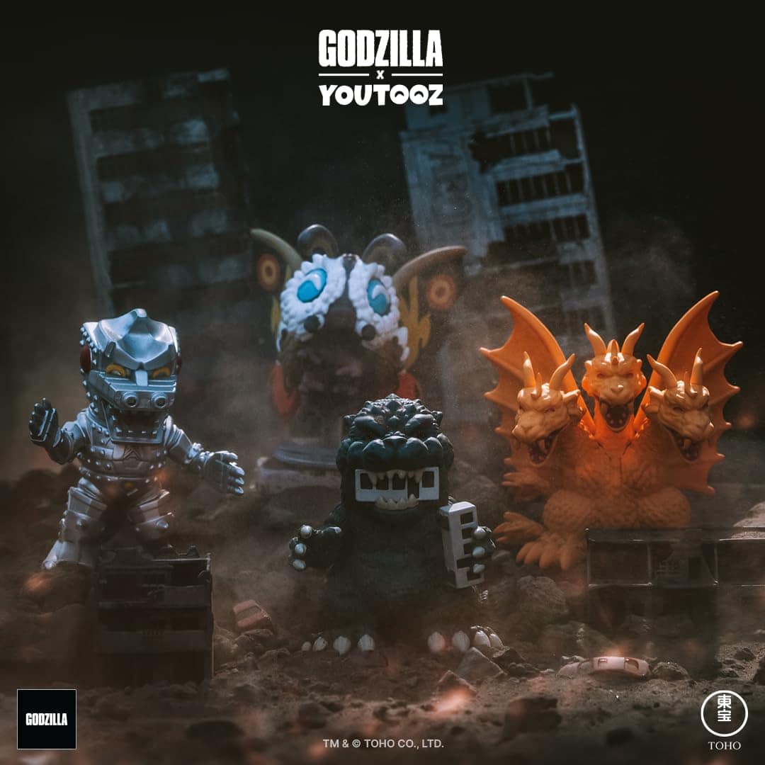 Figura de vinilo YouTooz Godzilla de 3.9", Coleccionable - Imagen 6