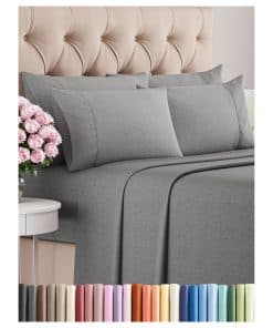 Juego de Sábanas Completo de 6 Piezas - Transpirables y