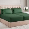 Juego de Sábanas Split King de 7 Piezas - Sábanas -Esmeralda