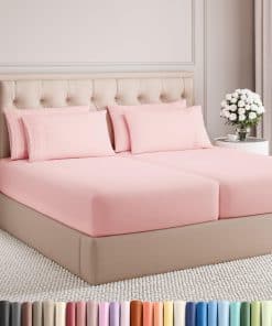 Juego de Sábanas Dividida King de 7 Piezas - Sábanas