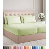 Juego de Sábanas Split King de 7 Piezas - Sábanas -Verde Sal