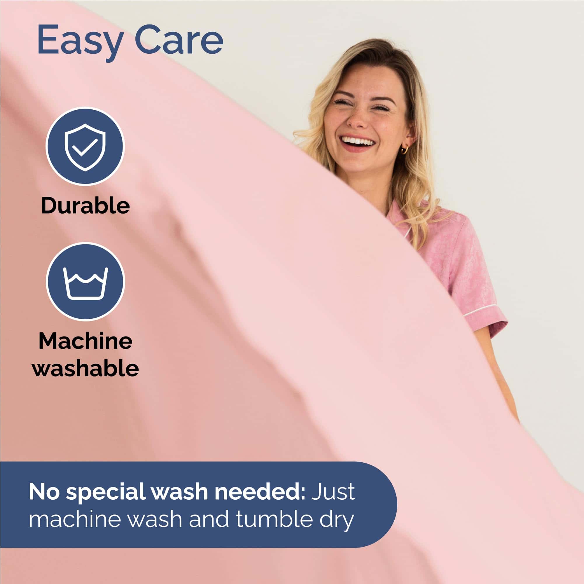 Juego de sábanas Twin XL 4 Piezas - Cómodo, Transpirable y - Imagen 7