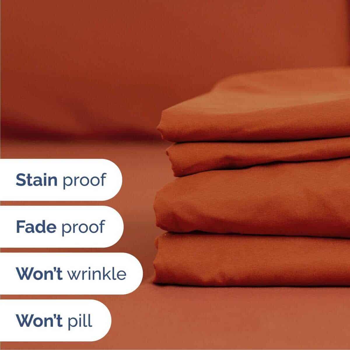 Juego de sábanas California King de 6 piezas - Transpirable - Imagen 6