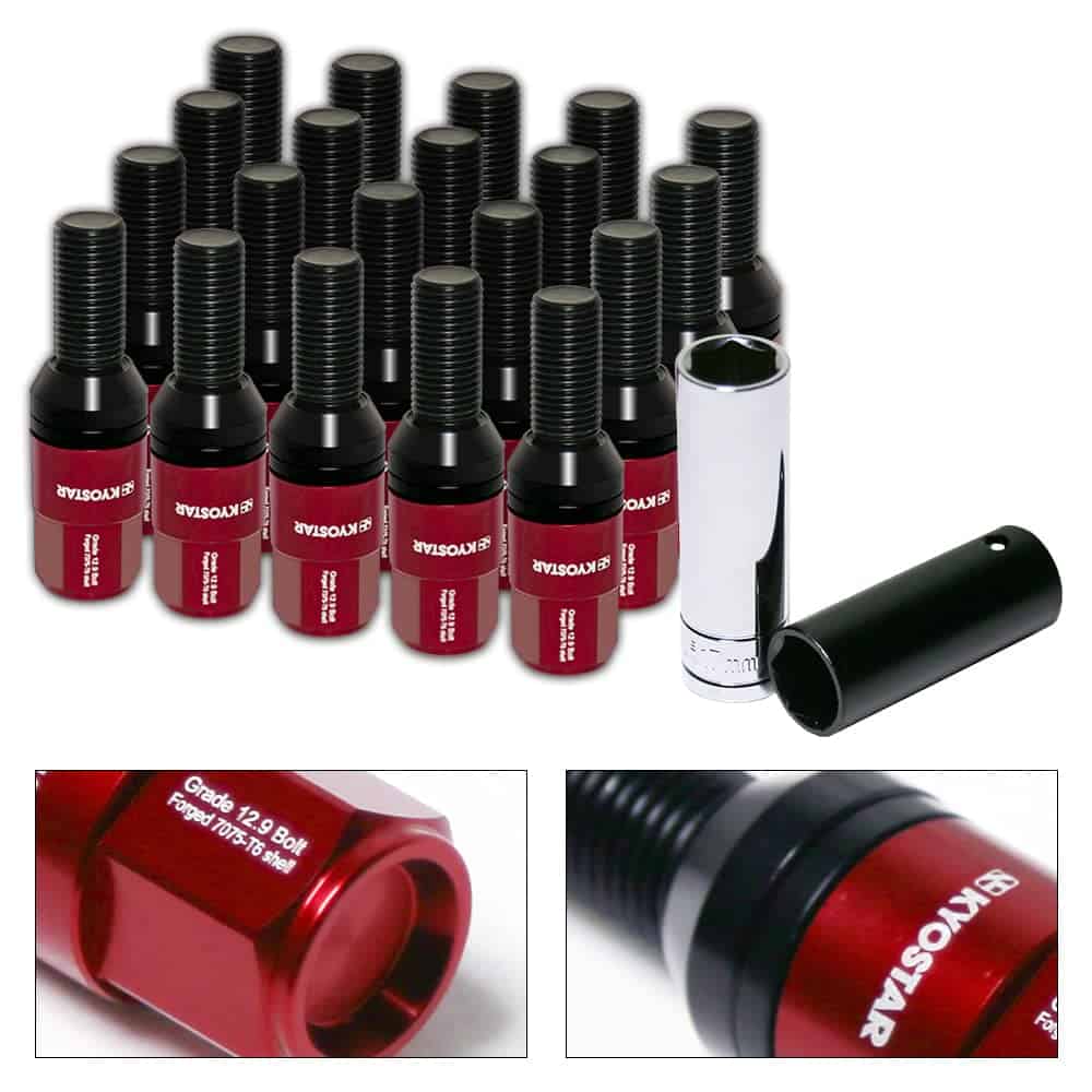 Perno de aluminio de asiento cónico de extremo cerrado para - Imagen 4