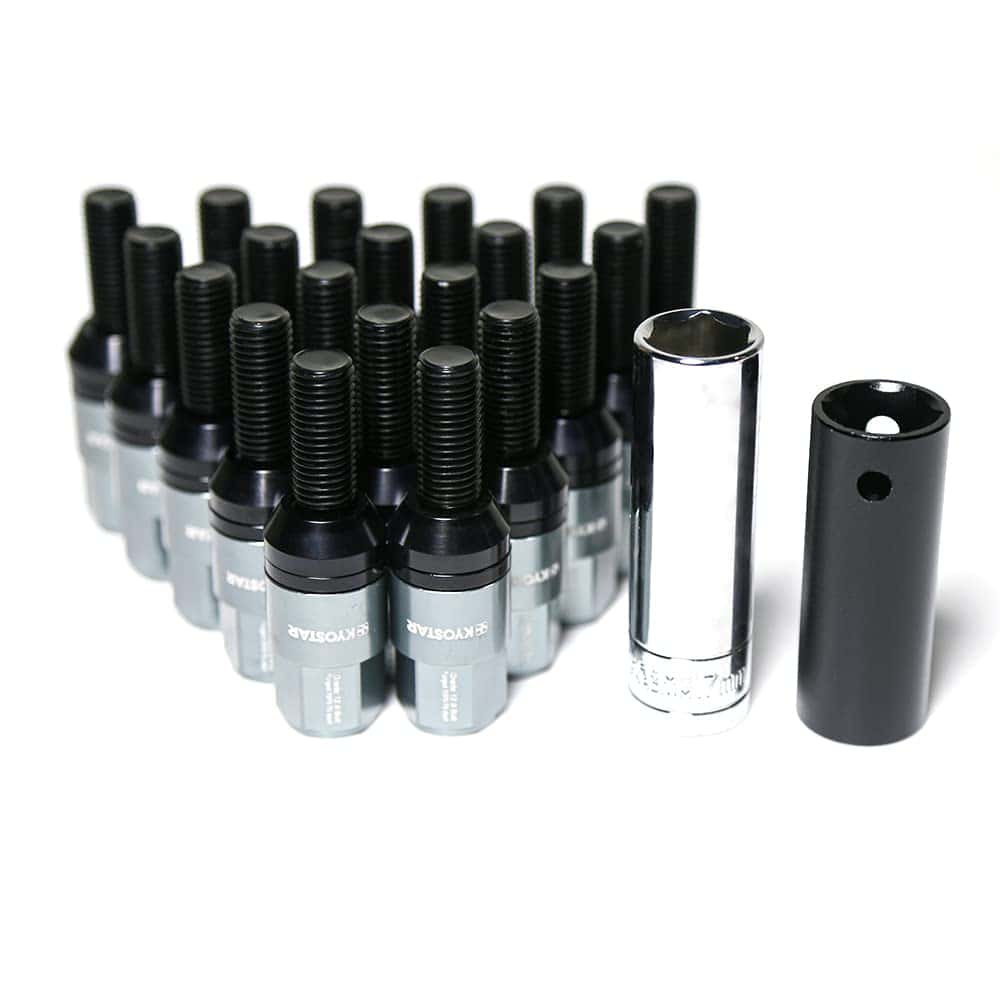 Perno de rueda cónica de aluminio de extremo cerrado para - Imagen 9