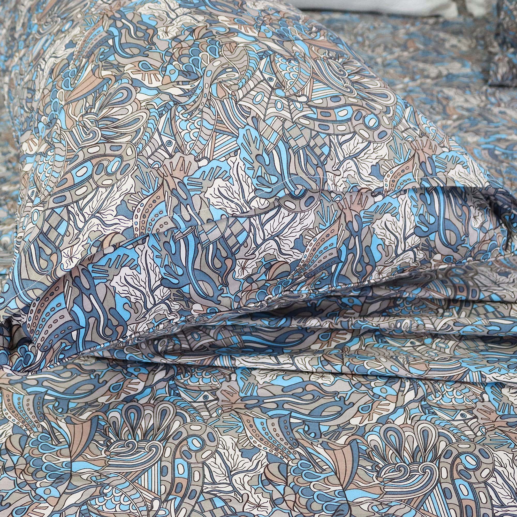 Set de Funda de Edredón Vintage 100% Algodón Shabby Flower - Imagen 6