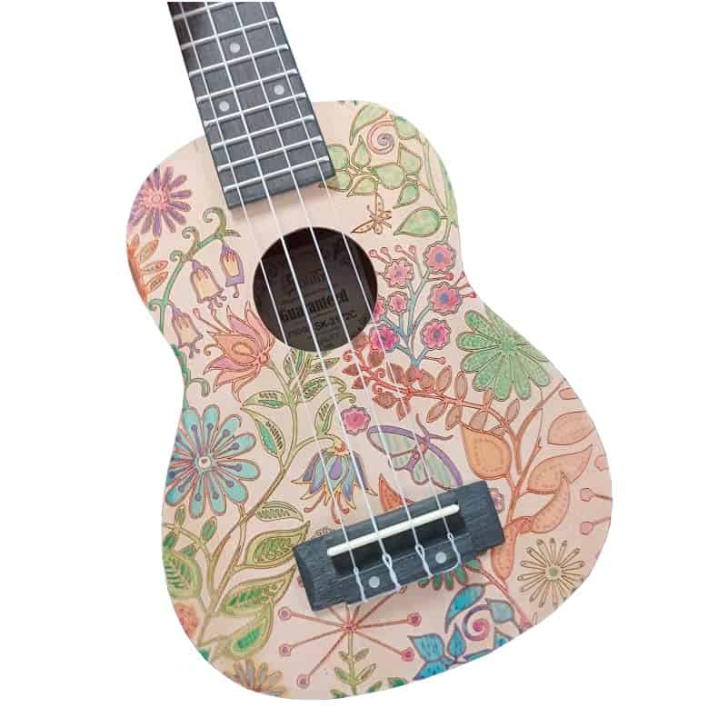 Ukulele de la serie Soldin Artist con tapa de abeto macizo - Imagen 5