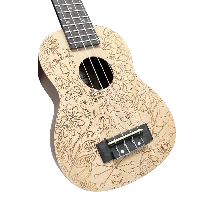 Ukulele de la serie Soldin Artist con tapa de abeto macizo - Imagen 4