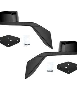Conjunto de 2 Espejos de Capó Negro Yuanone para Volvo VNL