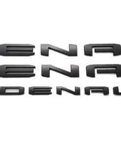 Juego de 3 Emblemas Letras Denali para Puerta Trasera,
