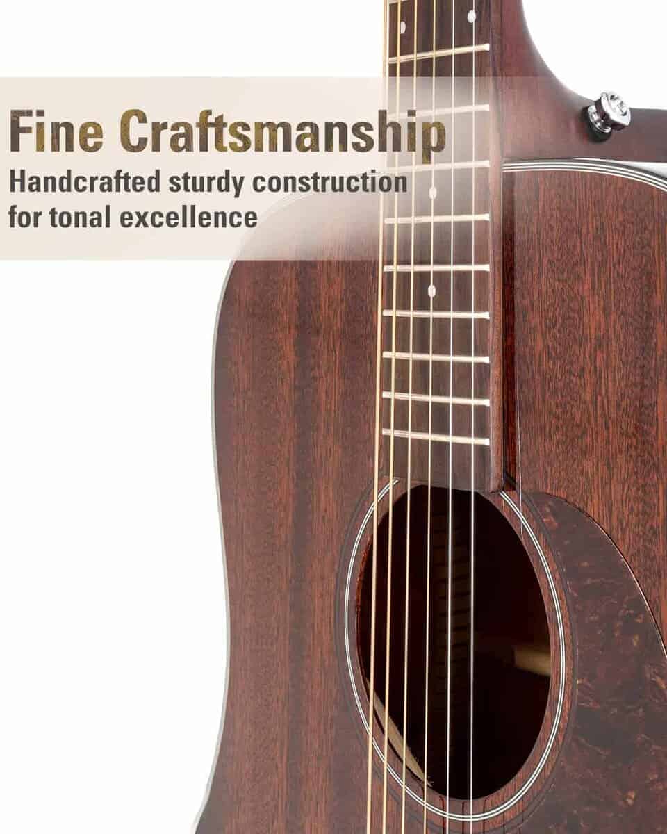 Guitarra Acústica SIGMA 41�, Dreadnought, Tamaño Completo - Imagen 5