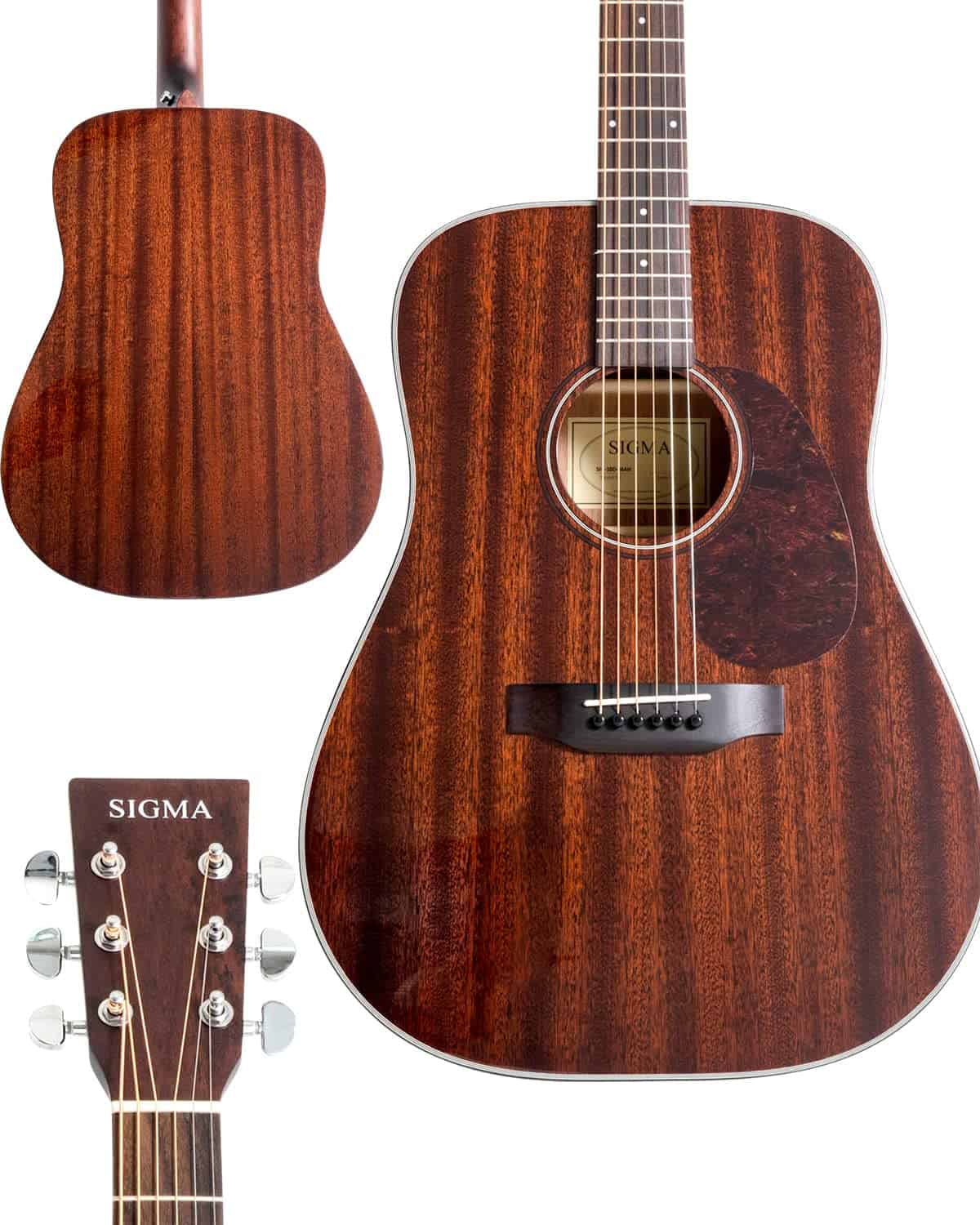 Guitarra Acústica SIGMA 41�, Dreadnought, Tamaño Completo