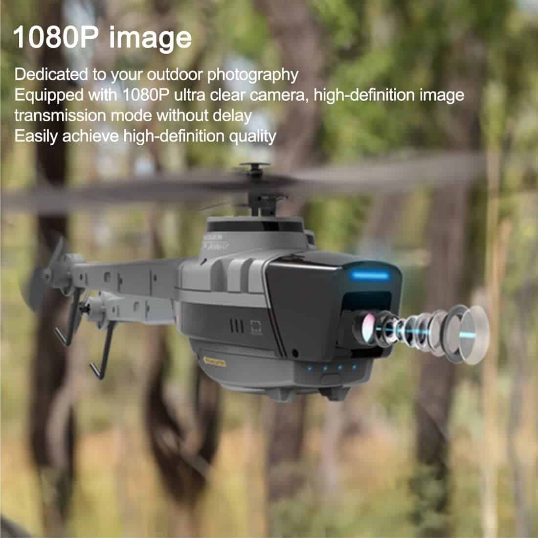 Helicóptero de Control Remoto KKXX, Modelo de Avión de - Imagen 4