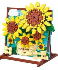 Kit de Construcción de Ramo de Girasol RLGWZQI 1277pcs