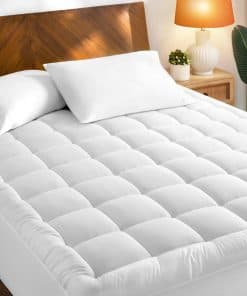 Topper de colchón Queen de Bare Home - Cubierta de colchón