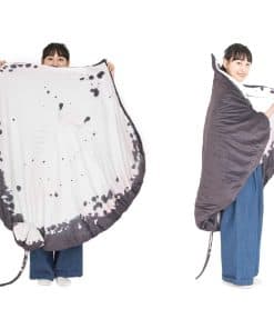 Manta de pez diablo Dinyinor Ray Manta Ray Felpa, Alfombra