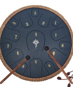 Steel Tongue Drum 13 Pulgadas 15 Notas - Yasisid, Tambores