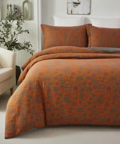 Juego de Ropa de Cama Vintage con Estampado Paisley de