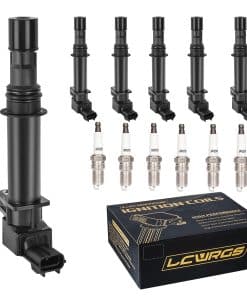 Conjunto de 6 Bobinas de Encendido y Bujías para Jeep