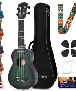 Ukelele AODSK para Principiantes, Kit de Inicio con Bolsa
