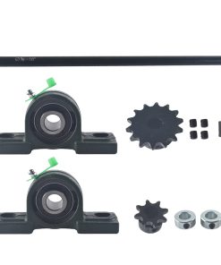 Kit Completo de Eje de Transmisión Jackshaft para Go Kart y