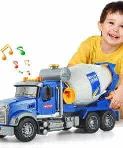 ANJARU Kids Big Cement Mixer Toys Truck Engineering car