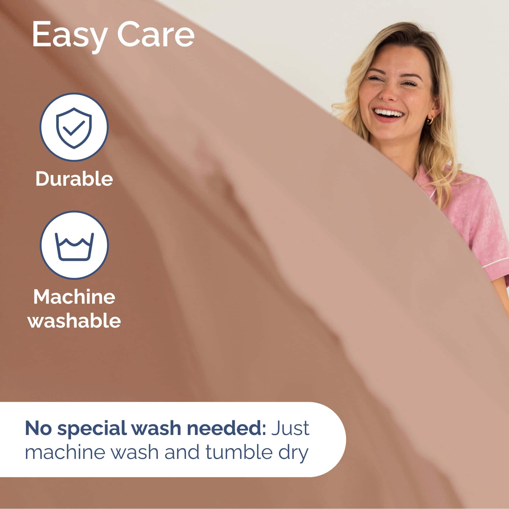 Juego de Sábanas Extra Deep Twin - 4 Piezas Transpirables y - Imagen 8