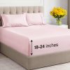 Juego de sábanas extra profundas para cama -Rosa Lavanda