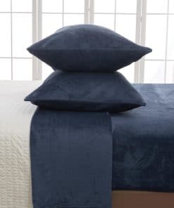 Juego de sábanas extra suaves de felpa de terciopelo para