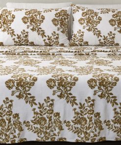 Juego de sábanas extra suaves de terciopelo -Olivo Toile