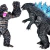 Set de 2 Figuras de Godzilla Rey de los Monstruos vs King