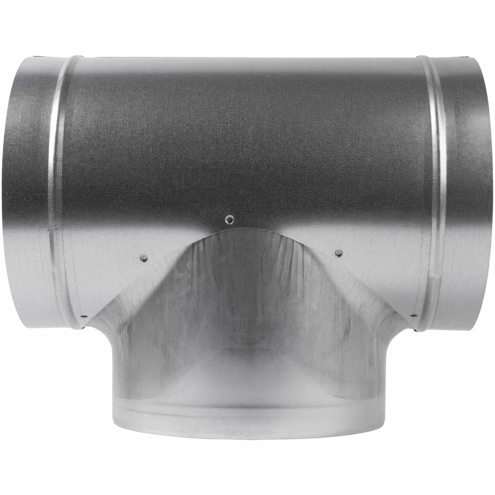 ECOPRO VENT 8" Pulgadas 3 Vías Conector de Ductos de Metal.