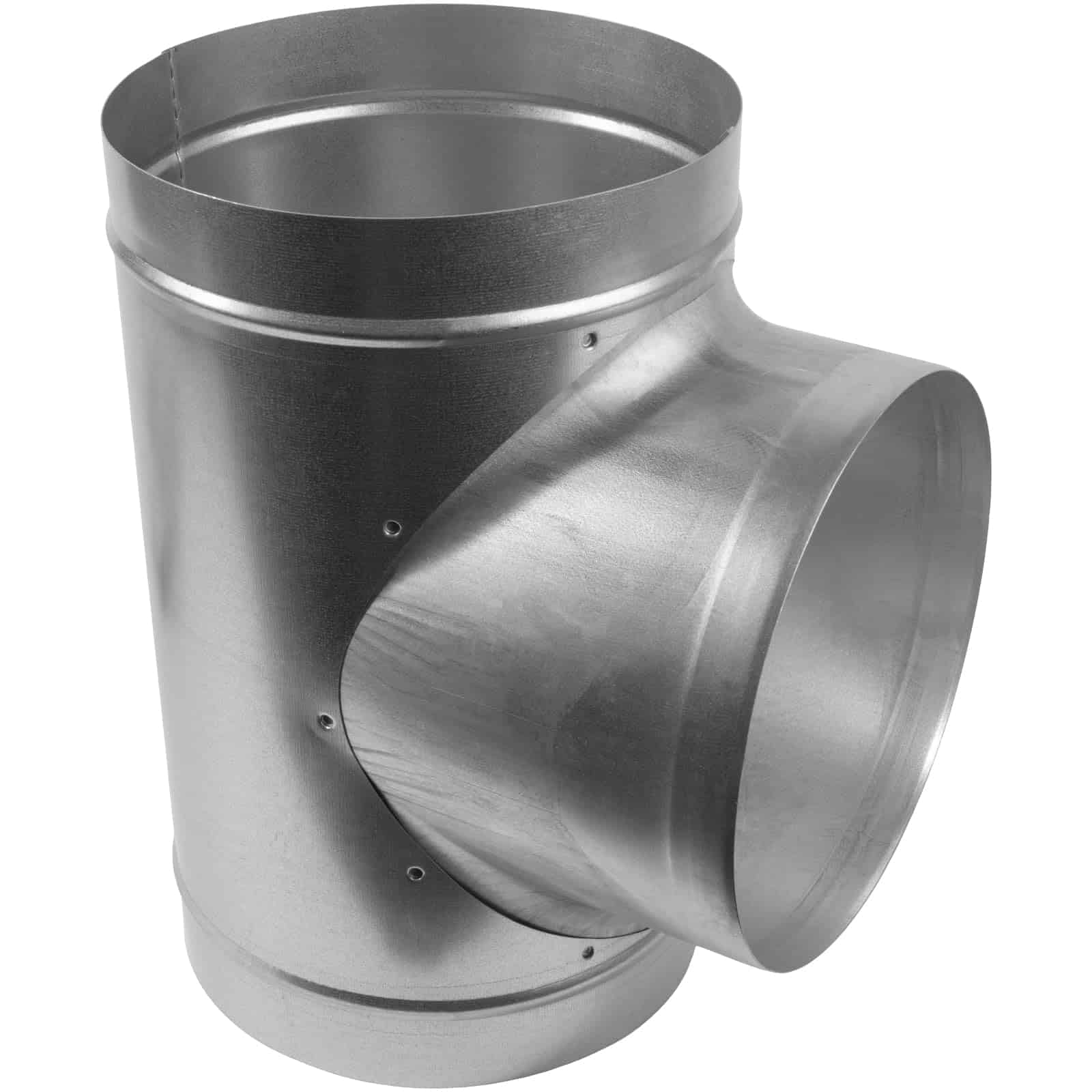 ECOPRO VENT 8" Pulgadas 3 Vías Conector de Ductos de Metal. - Imagen 5