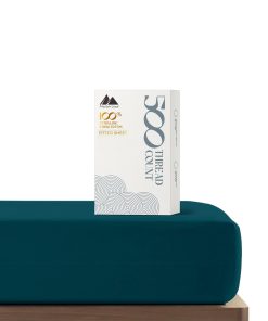 Sábana Ajustable Mayfair Linen Tamaño Queen - 100% Algodón