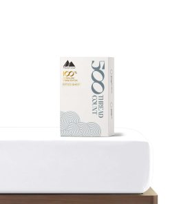 Sábana Ajustable King Size de Algodón 100% de Mayfair Linen