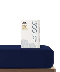 Sábana Bajera de Tamaño Completo de 100% Algodón Mayfair