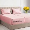 Juego de sábanas extra profundas divididas Split King -