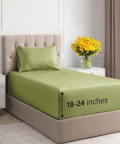 Juego de Sábanas Extra Profundas Twin XL - 3 Piezas -