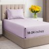 Juego de Sábanas Extra Profundas para Cama -Lila Claro