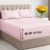 Juego de sábanas extra profundas para cama -Lavanda rosado