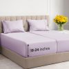 Juego de sábanas extra profundas para cama Split King -