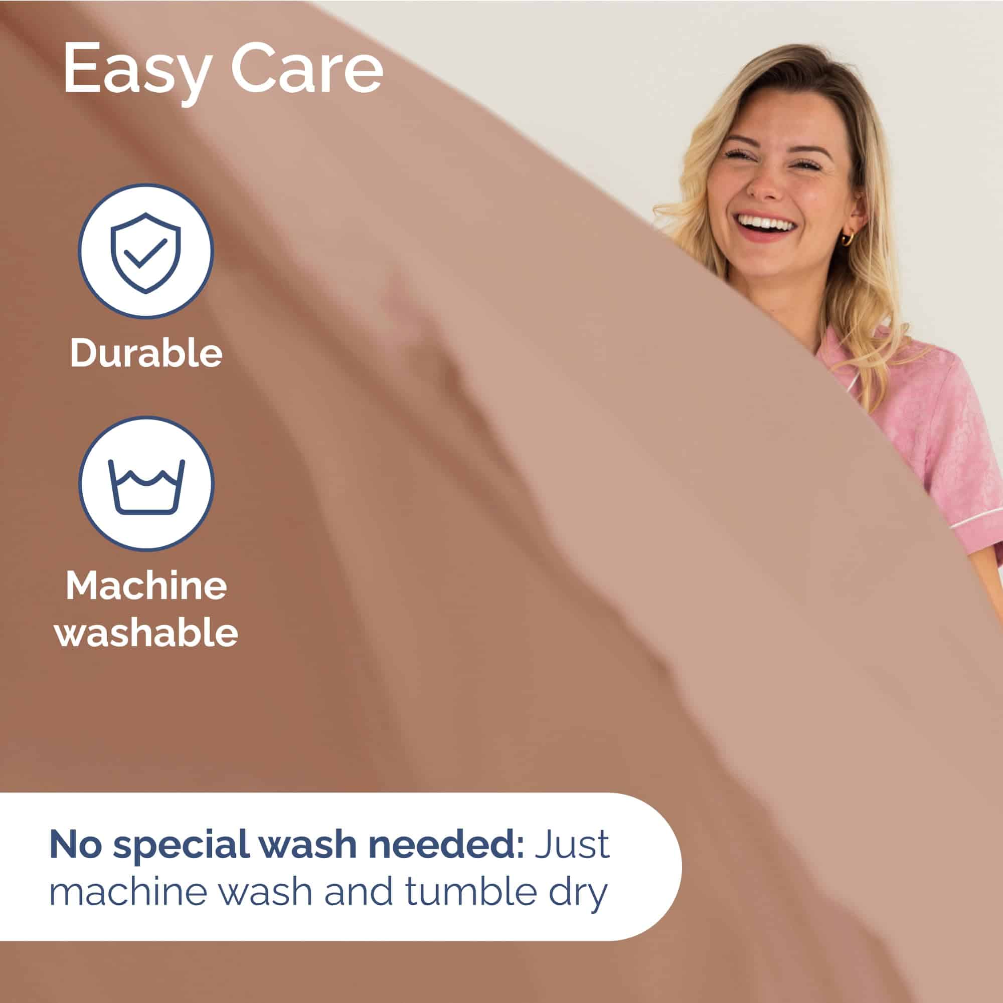 Juego de Sábanas Extra Deep Pocket King - 4 Piezas Sábanas - Imagen 8