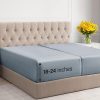 Sabana Ajustable Extra Profunda Split King - Lujo de Hotel