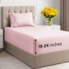 Juego de Sábanas Extra Profundas para Cama -Lila Rosa