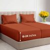 Juego de sábanas extraprotección para cama Split King -