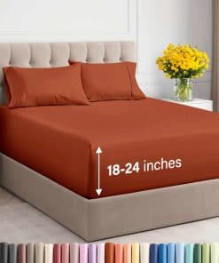 Juego de Sábanas Queen con Bolsillos Extra Profundos - 4