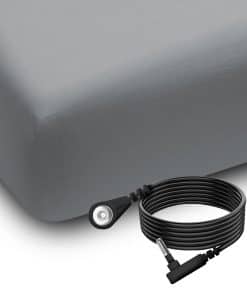 Sábana de conexión a tierra, tamaño King, 94% algodón