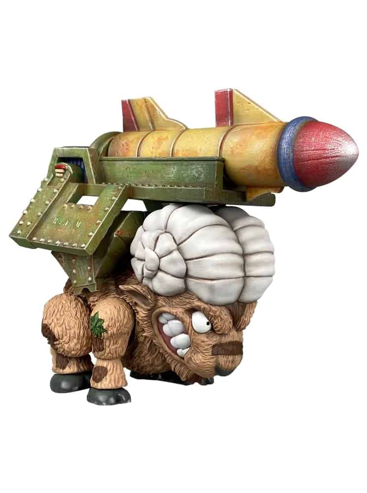 Juguete de ADN Premium Major Legger Mutton - Barnyard - Imagen 9